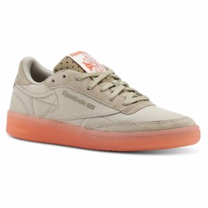 Reebok Club C 85 Turnschuhe Damen - Rot - DE 612-BEX